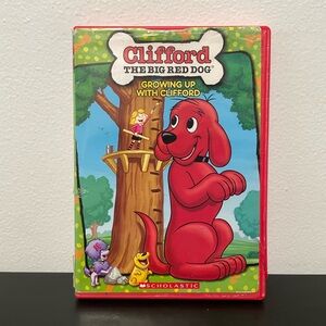 Clifford The Big Red Dog Growing Up With Clifford DVD RARE Scholastic Y2K 2006